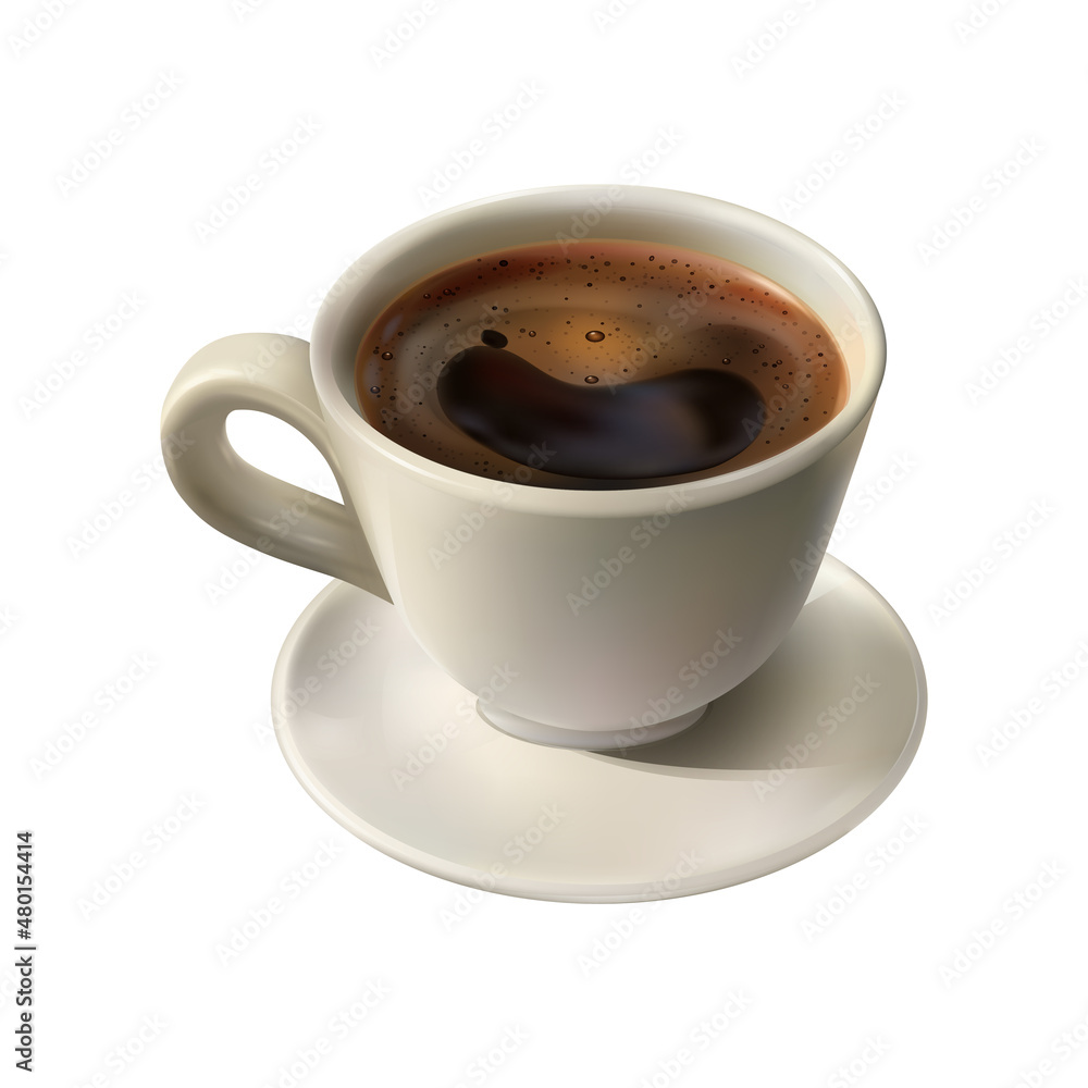Realistic Coffee Cup Realistic Coffee Cup