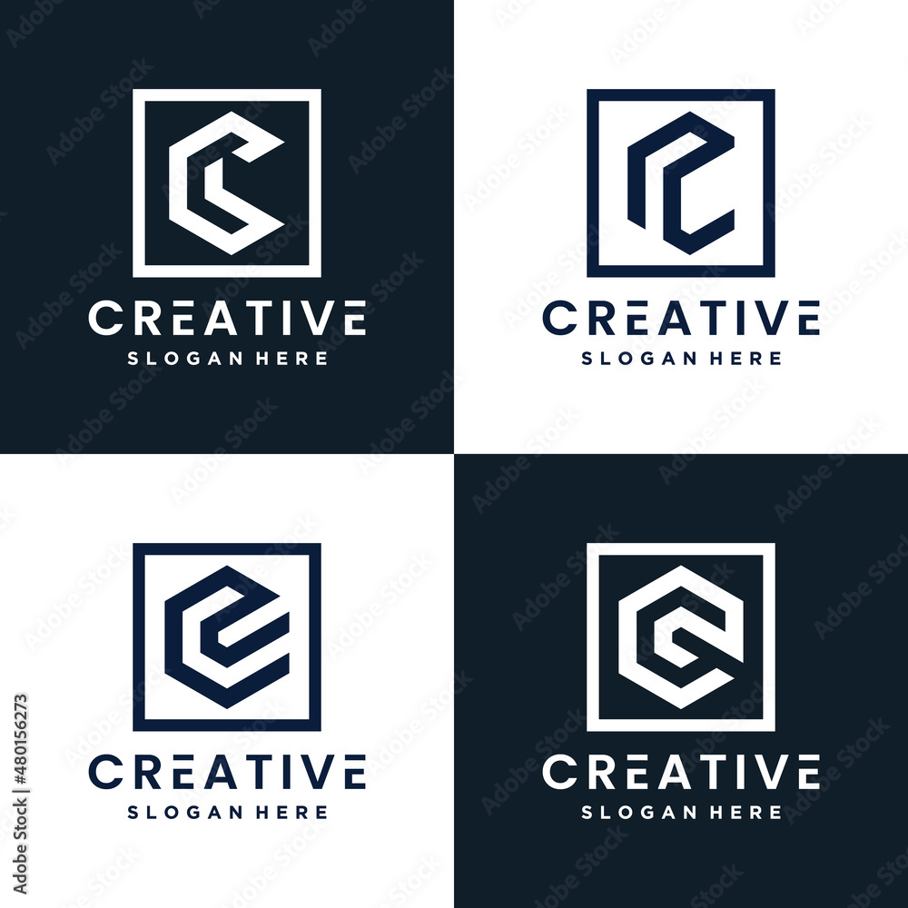 Monogram collection of mega logos, initials, alphabets, C dan E letter logos and abstracts Monogram collection of mega logos, initials, alphabets, C dan E letter logos and abstracts