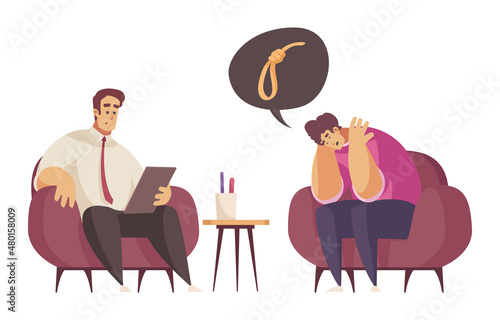 Psychological Therapy Illustration