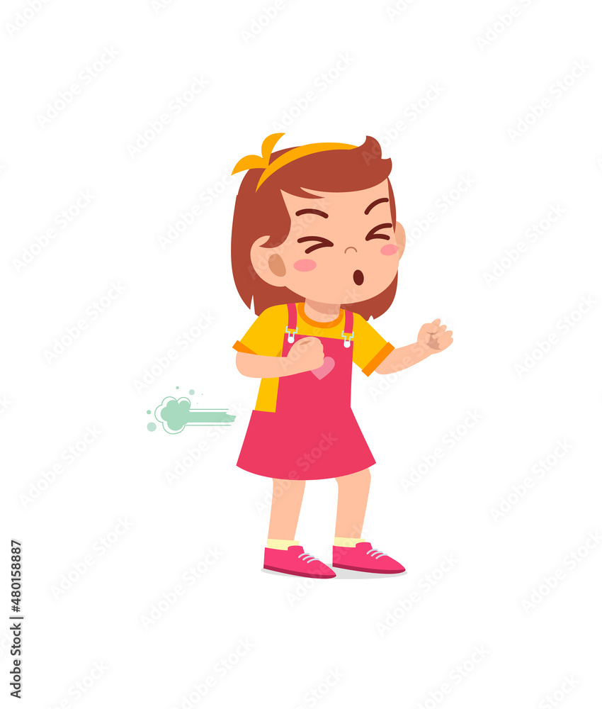 cute little girl can not hold fart and feel shame cute little girl can not hold fart and feel shame