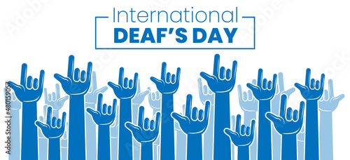 International Sign Language Deaf Love