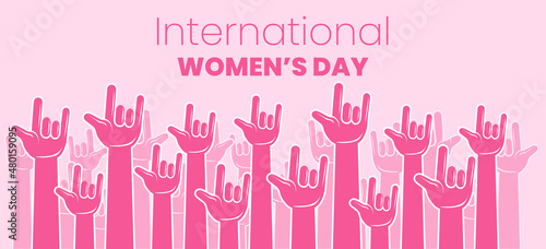 International Women's Day Deaf Love Sign Language
