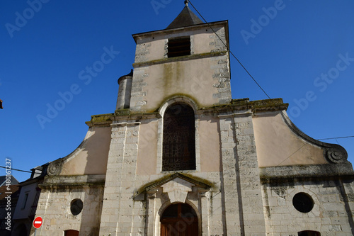 Gaillon; France - march 2 2021 :  Saint Ouen church photo