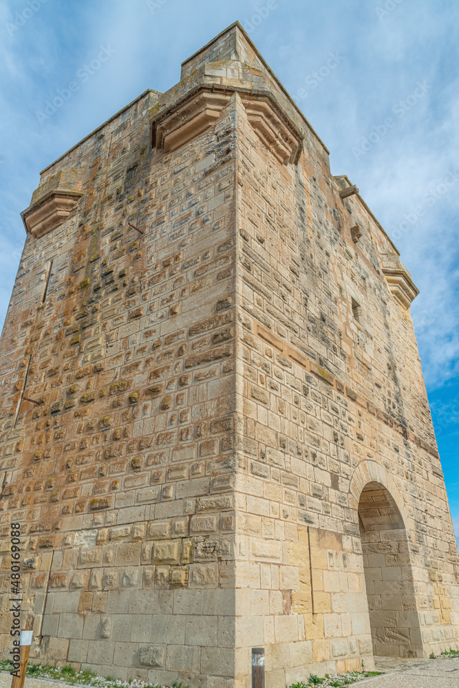 The Carbonnière tower is a watchtower built at the end of the thirteenth century to protect the fortified town of Aigues-Mortes,in the French department of Gard in the Occitanie region. 