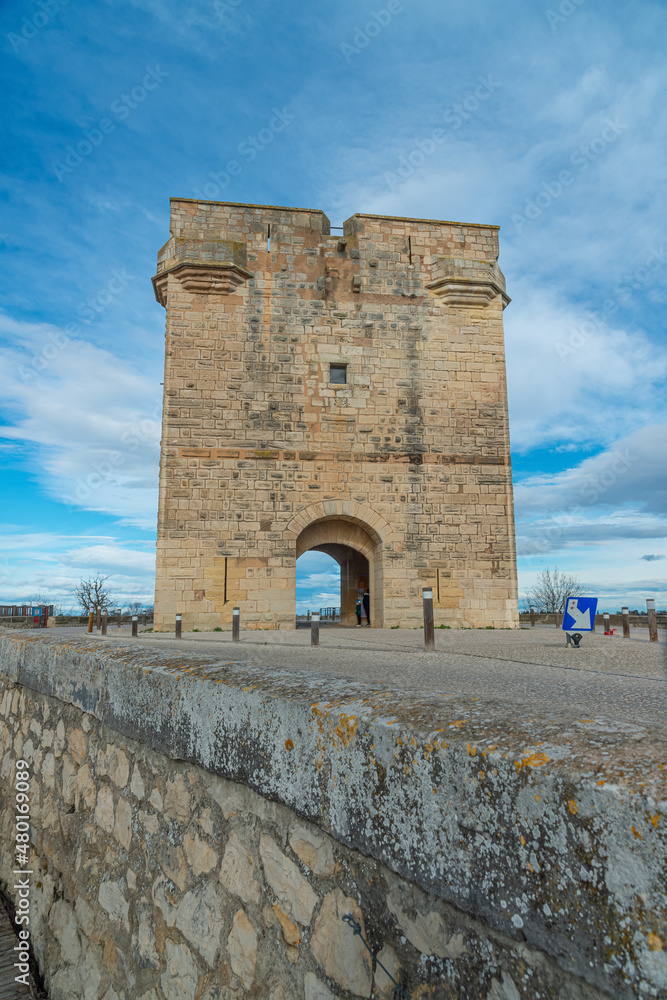 The Carbonnière tower is a watchtower built at the end of the thirteenth century to protect the fortified town of Aigues-Mortes,in the French department of Gard in the Occitanie region. 