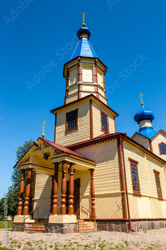 Orthodox church of St. James the Apostle in Losinka. Poland