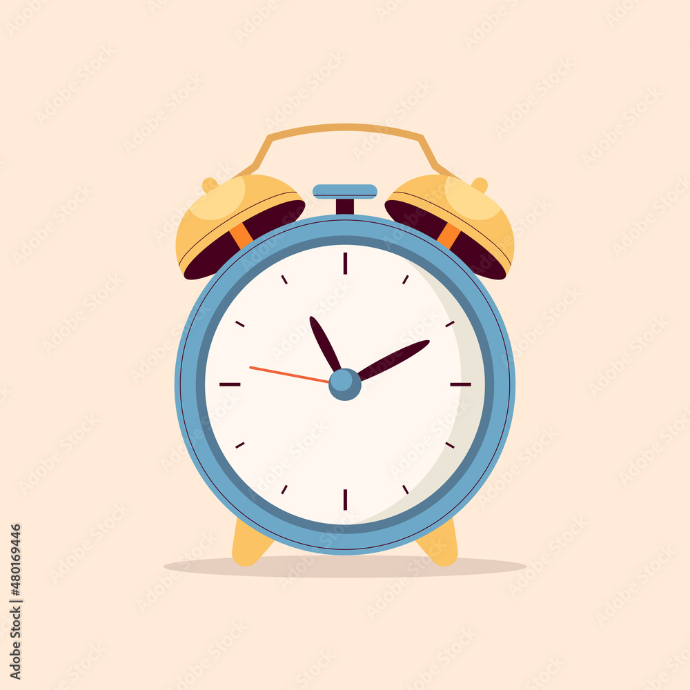 Alarm clock concept. Vector illustration Alarm clock concept. Vector illustration