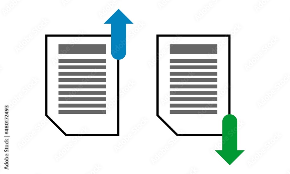 upload and download data file vector upload and download data file vector