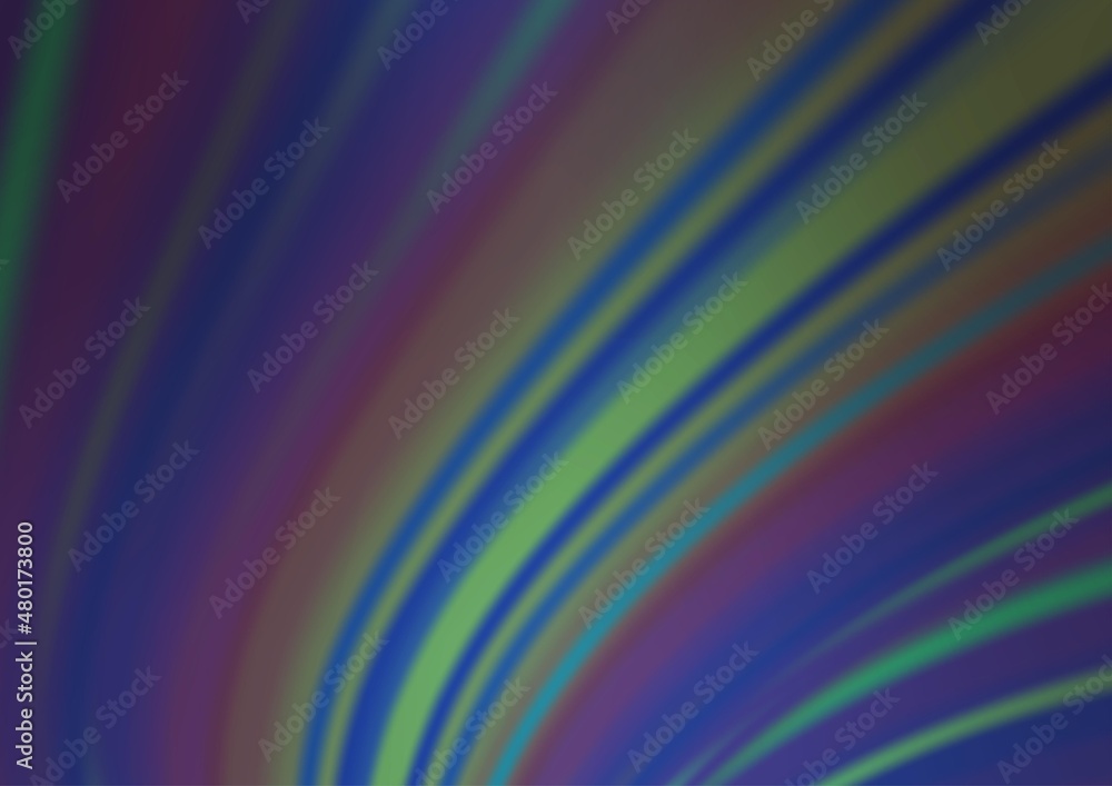 Dark BLUE vector abstract bright background.