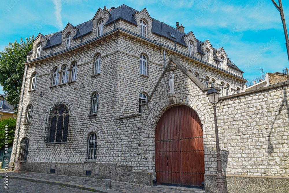 Carmel de Montmartre, comunidad de monjas situado detrás de la basílica del sagrado corazón de Paris, Francia