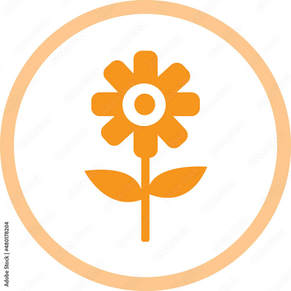 Flower icon flora sign symbol design Flower icon flora sign symbol design