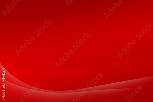 abstract red fabric satin curve wave texture background