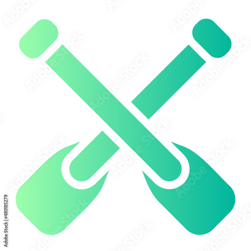 oars gradient icon