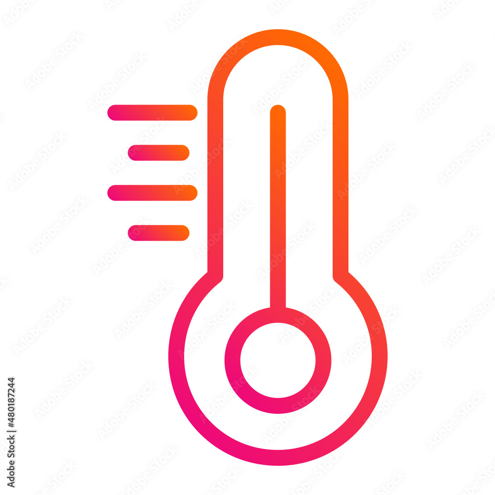 Thermometer Vector Icon Design Illustration Thermometer Vector Icon Design Illustration