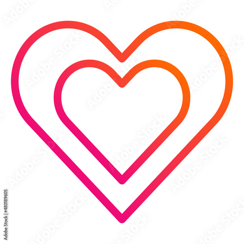 Love Vector Icon Design Illustration