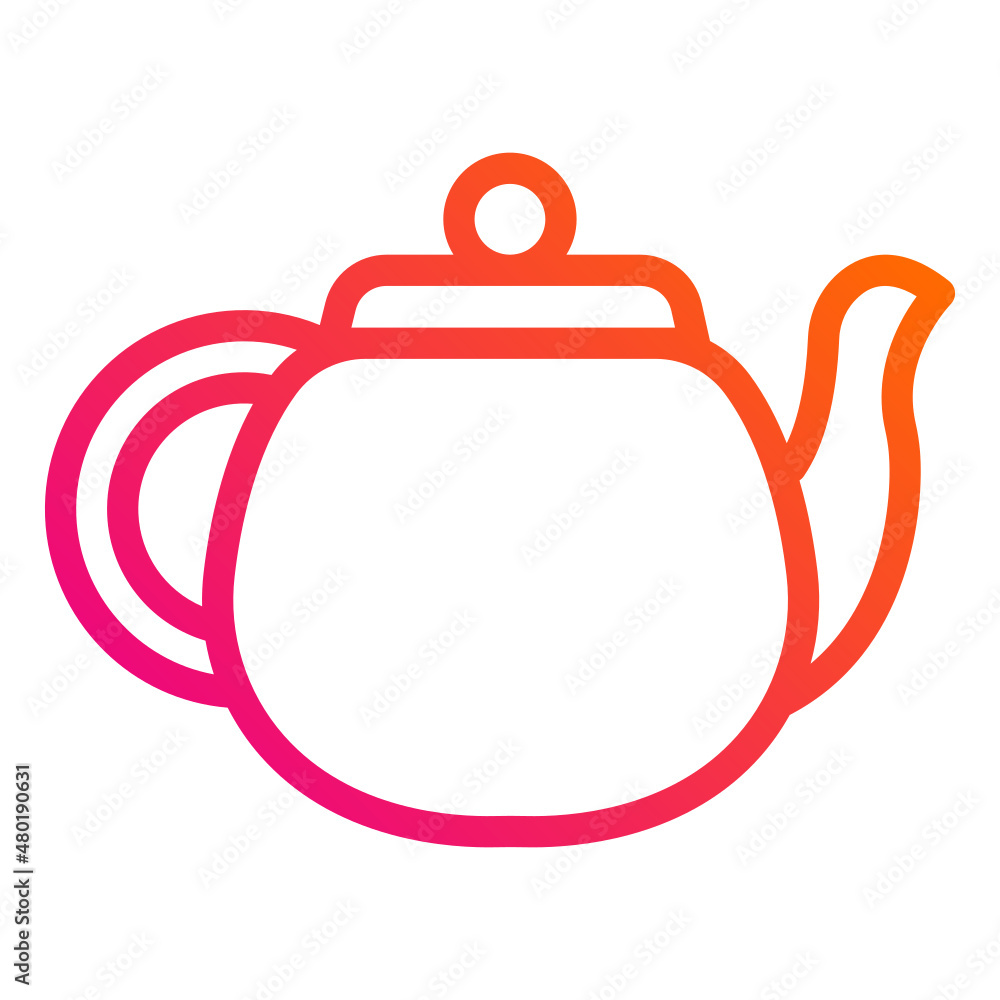 Teapot Vector Icon Design Illustration Teapot Vector Icon Design Illustration