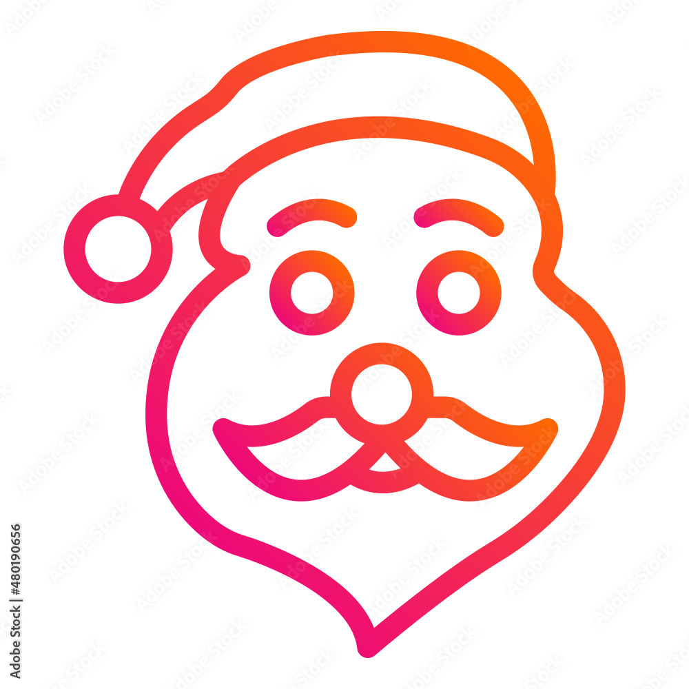 Santa claus Vector Icon Design Illustration Santa claus Vector Icon Design Illustration