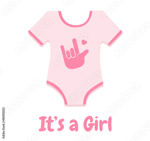 Love Sign Language Baby Parent Girl