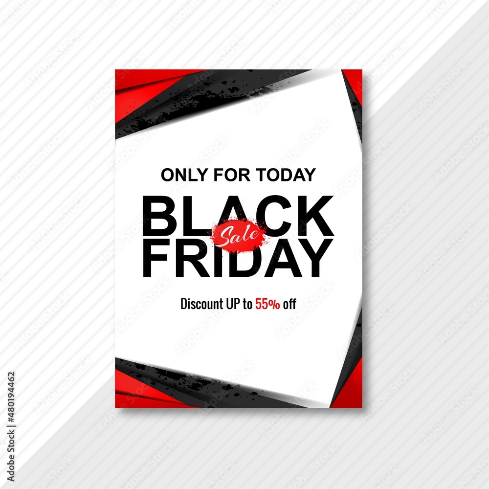 Black friday sale poster brochure background Black friday sale poster brochure background