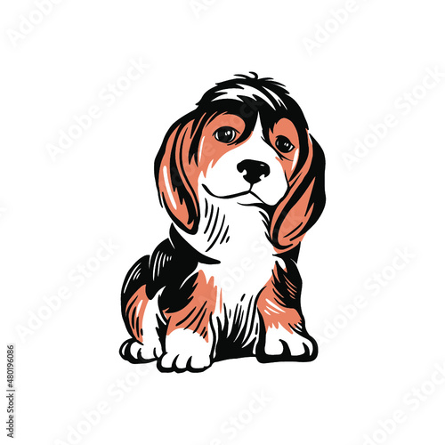 illustration of a dog