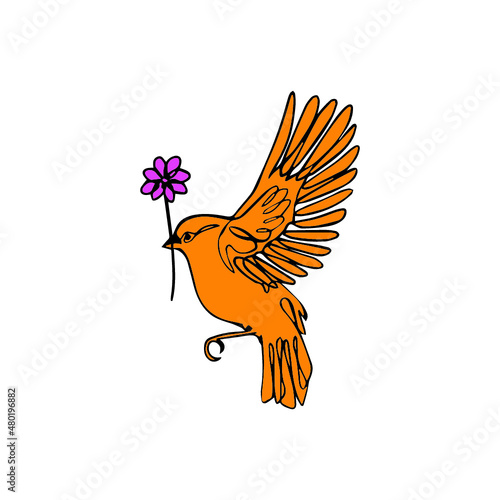 eagle in the sky