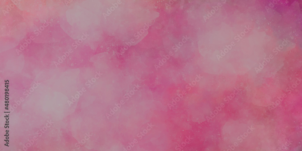Cold colors of purple and pink on paper texture border color splash design, abstract vintage paint spatter background. Soft color transitions and beautiful gradients.