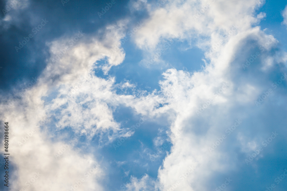 Obraz premium beautiful cloud and sky