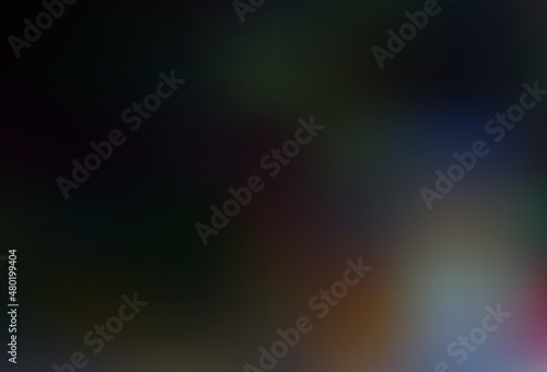 Dark Silver, Gray vector abstract blurred background.