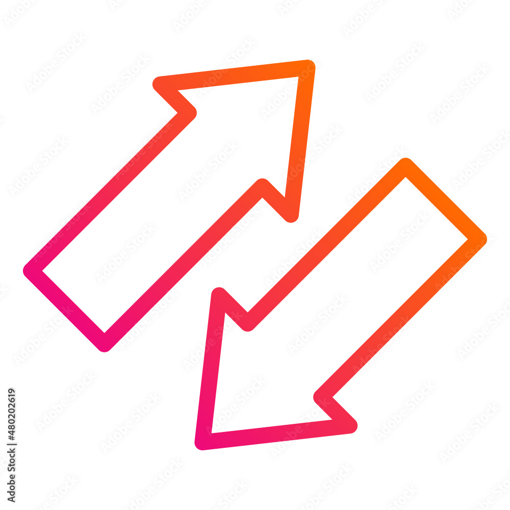 Swap Vector Icon Design Illustration Swap Vector Icon Design Illustration