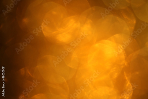 Soft focus brur abstract blinking illumination horizontal copy space background. photo