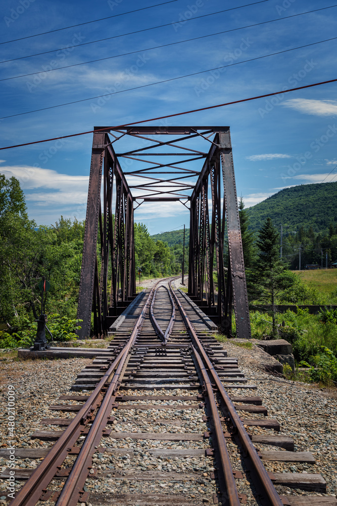 Railway to Mount Washington in New Hampshire Railway to Mount Washington in New Hampshire