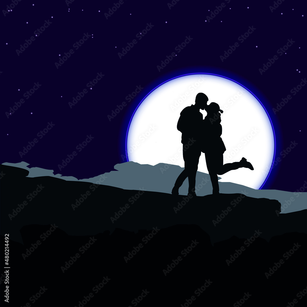 lovers in the night
