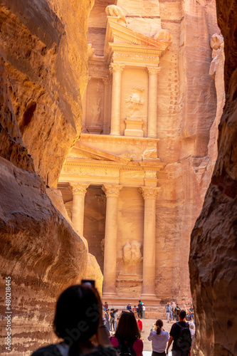 Petra Jordan, ancient city , palace for queen