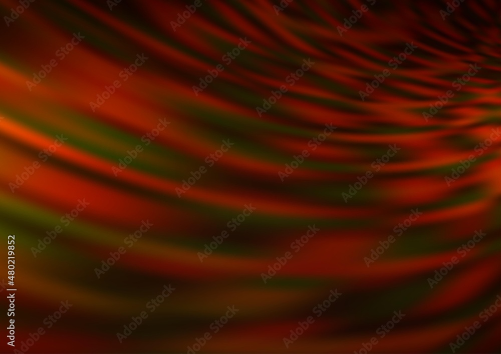 Dark Yellow, Orange vector glossy bokeh pattern. Dark Yellow, Orange vector glossy bokeh pattern.
