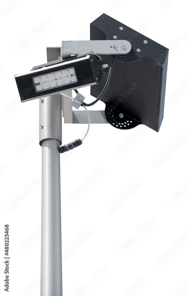 The Stadium Spot-light tower on white The Stadium Spot-light tower on white