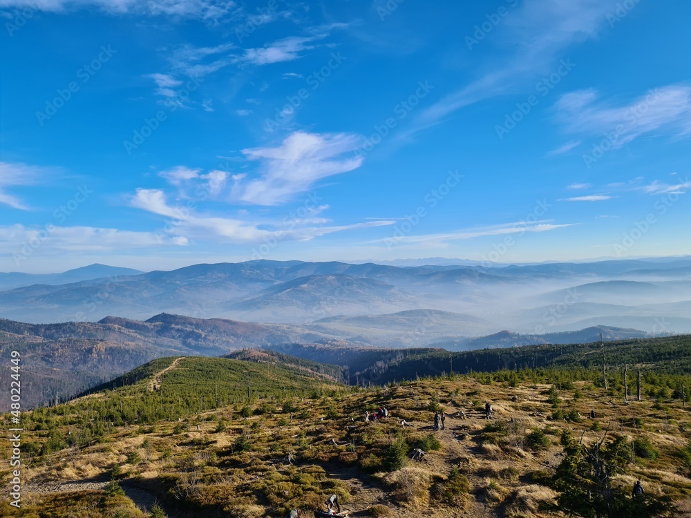 Beskid Śląski w listopadzie-4