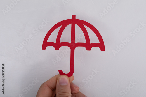 Regenschirm schutz