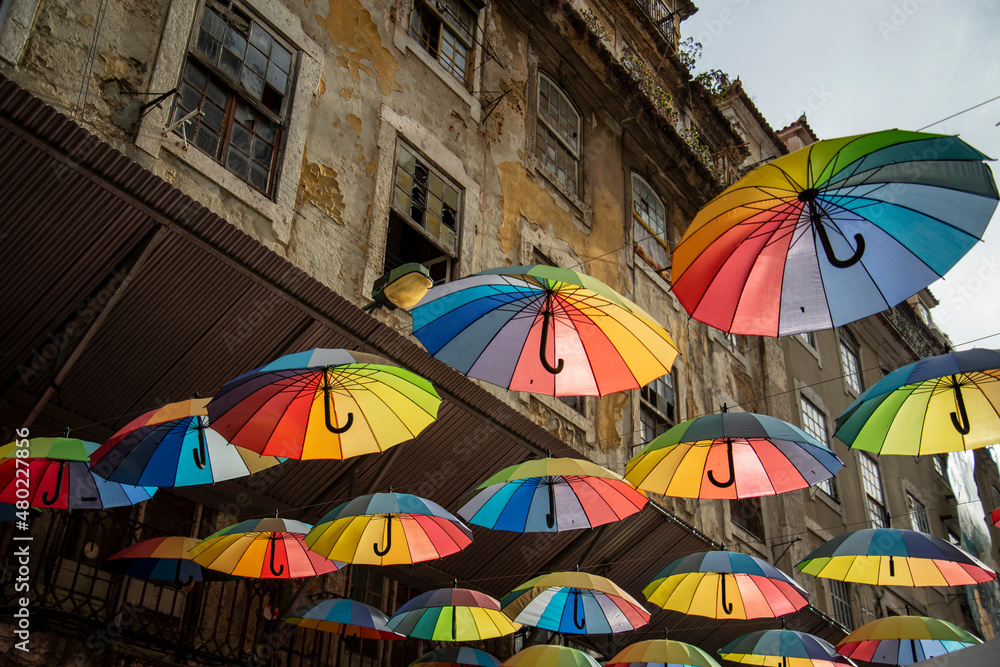 Fototapeta premium PORTUGAL LISBON BAIXA NIGHTLIFE