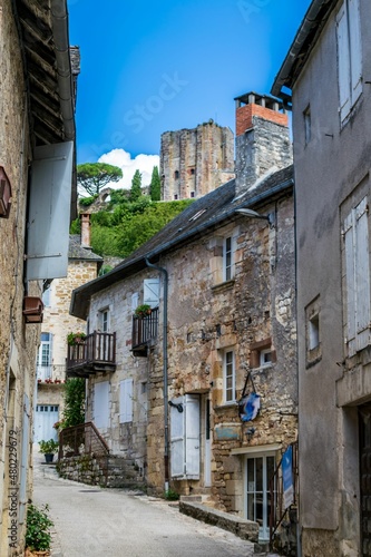 Fototapeta Naklejka Na Ścianę i Meble -  Turenne, village médiéval, est une commune française en Corrèze et région Nouvelle-Aquitaine, France.	
