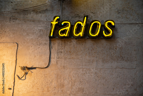 Obraz na płótnie PORTUGAL LISBON CHIADO FADO
