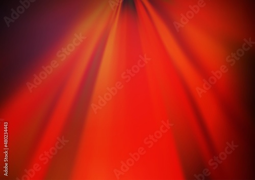 Light Red vector bokeh and colorful pattern.