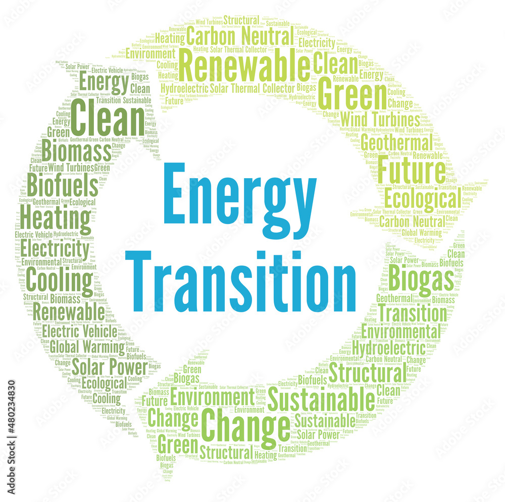 © Ricochet64 - Energy transition word cloud © Ricochet64 - Energy transition word cloud