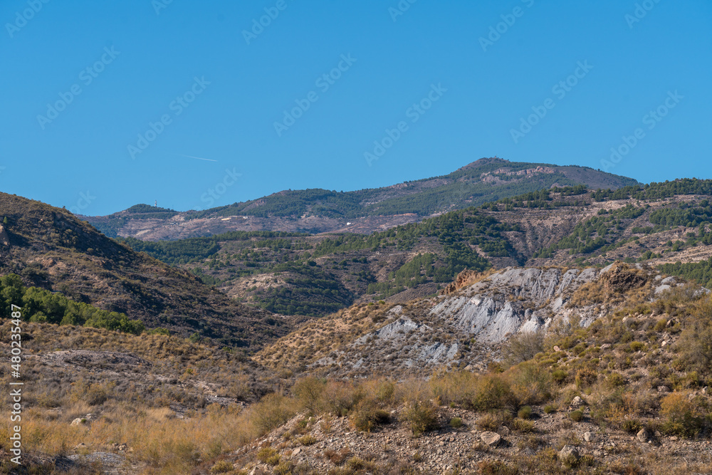 mountainous landscape in southern Spain