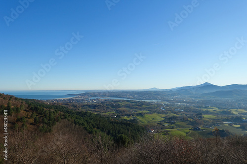 Baie de Txingudi à la frontière de la France et de l'Espagne © Flo Bidarteko