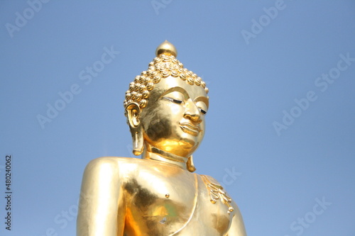 Bouddha triangle d'or