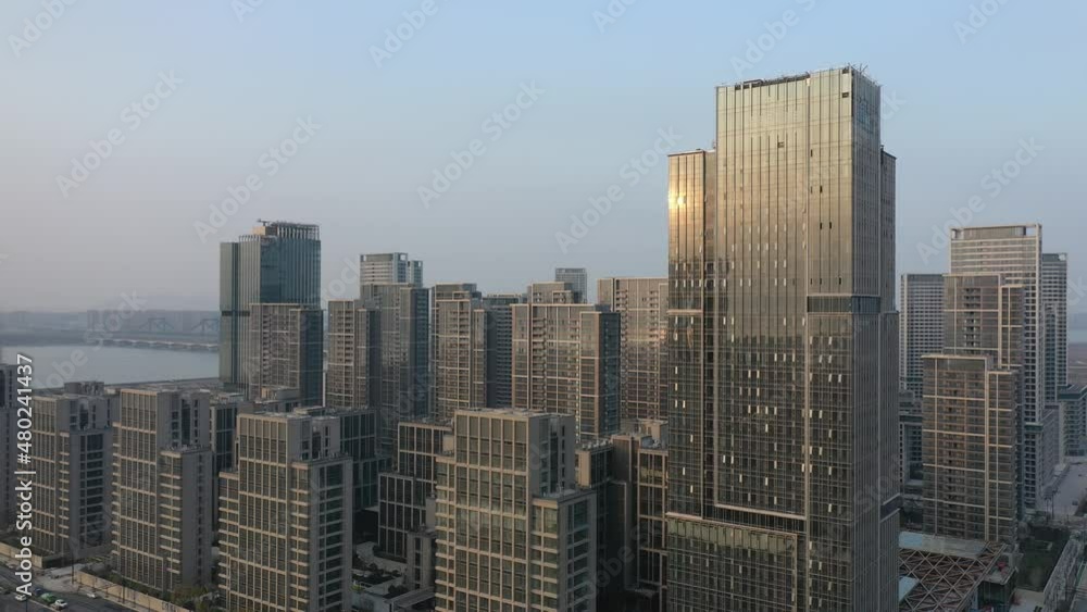 Asian games building in hangzhou china