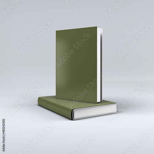 3d rendering mock up book