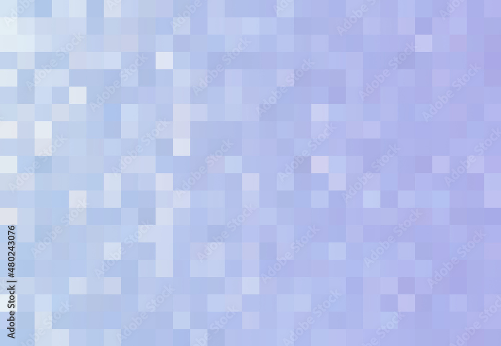 Abstract blue violet background with a grid of squares on the side to the right, mosaic, geometric pattern. Abstract blue violet background with a grid of squares on the side to the right, mosaic, geometric pattern.