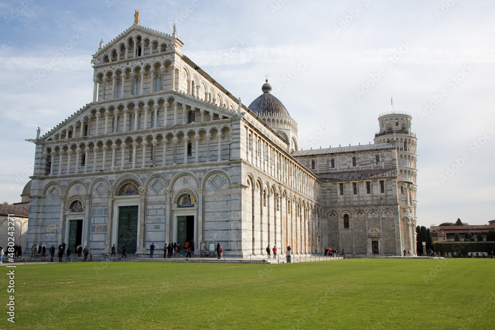 Pisa, Cattedrale in piazza del Duomo. Italia
