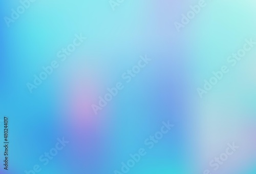 Light BLUE vector blurred shine abstract template.